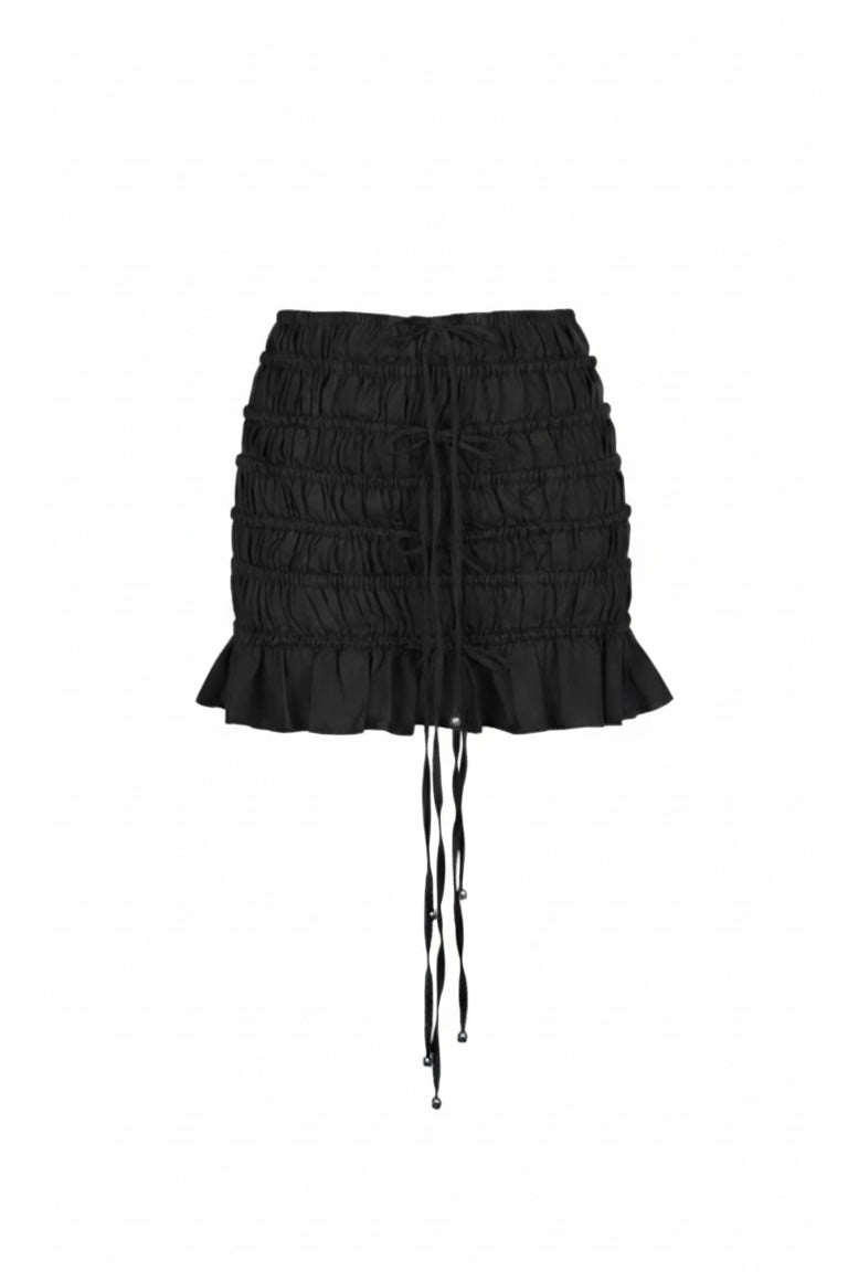 Cascade cotton skirt.top