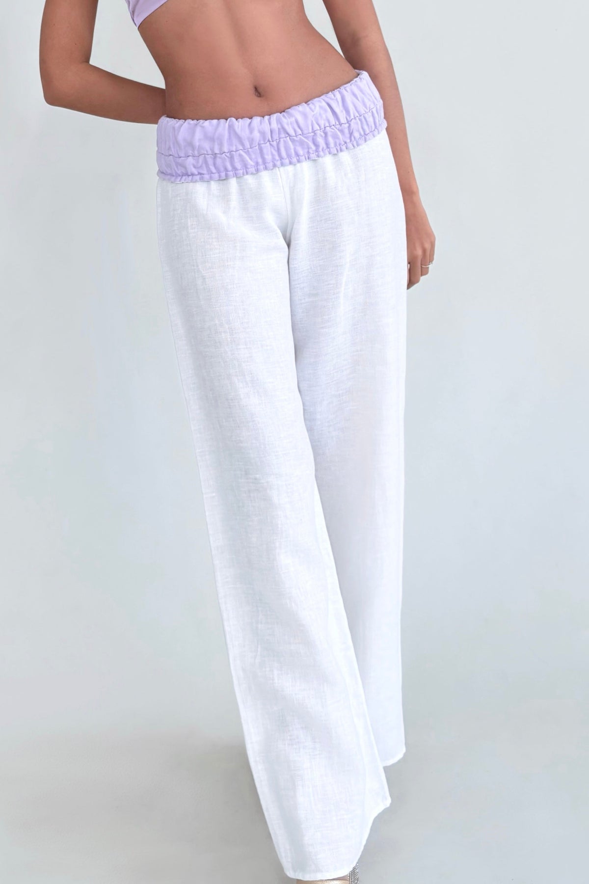 Pantalones Flip Ivory
