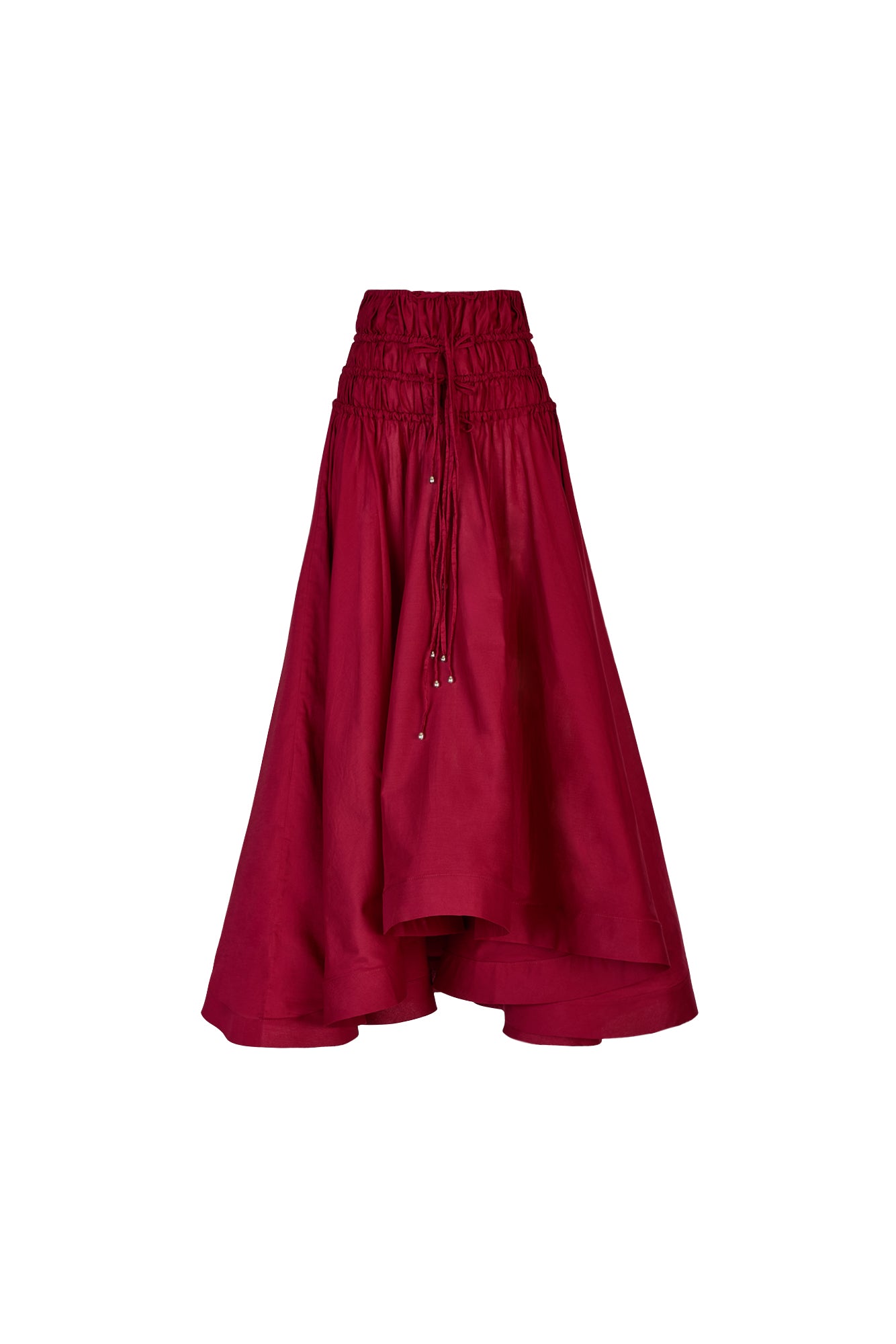 maxi ruffle skirt.dress