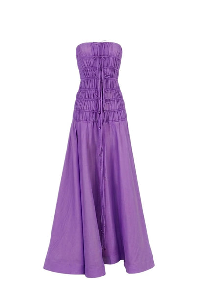 Moontie gown violet