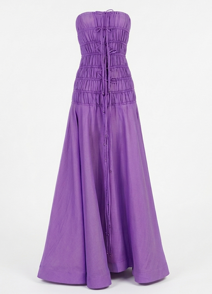 Moontie gown violet