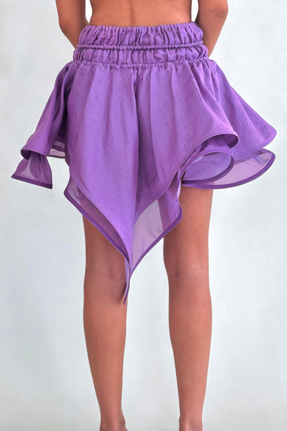 Bloom  violet skirt/ top