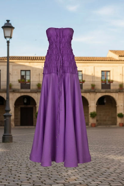 Moontie gown violet