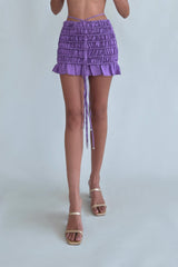 Cascade violet skirt/ top