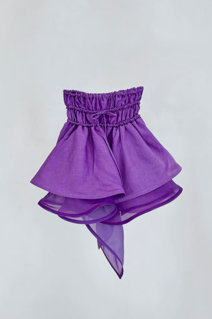 Bloom  violet skirt/ top