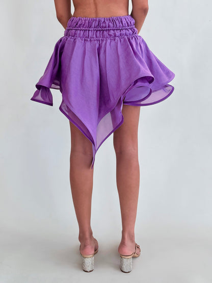 Bloom  violet skirt/ top