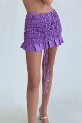 Cascade violet skirt/ top